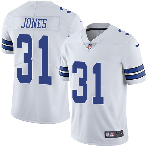 2019 men Dallas Cowboys #31 Jones white Nike Vapor Untouchable Limited NFL Jersey